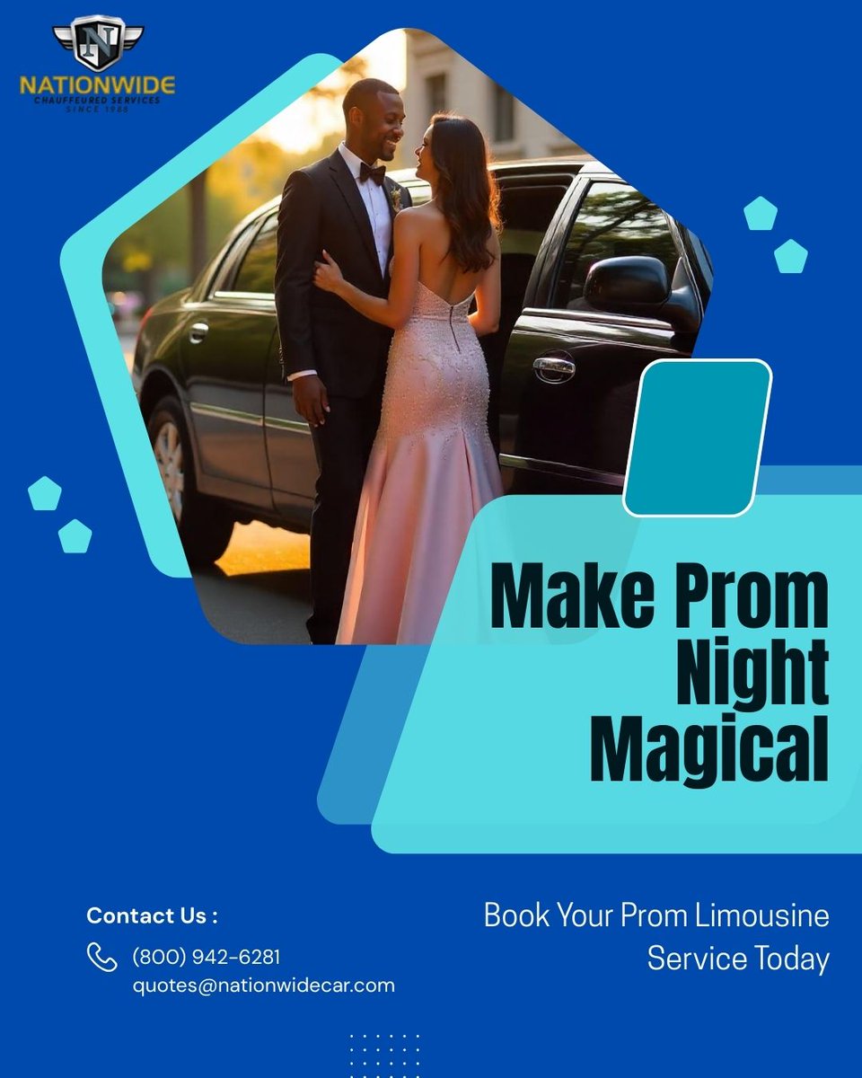 nationwidecar20's tweet image. Make prom night magical with our Prom Limousine Service.
📞Call or Text (800) 942-6281
📧Email: quotes@nationwidecar.com
Visit: bit.ly/3OT9HiB
✅ #promlimoservice #promlimo #prom2025 #luxurylimo #specialeventlimo #limoserviceusa #nationwidechauffeuredservices