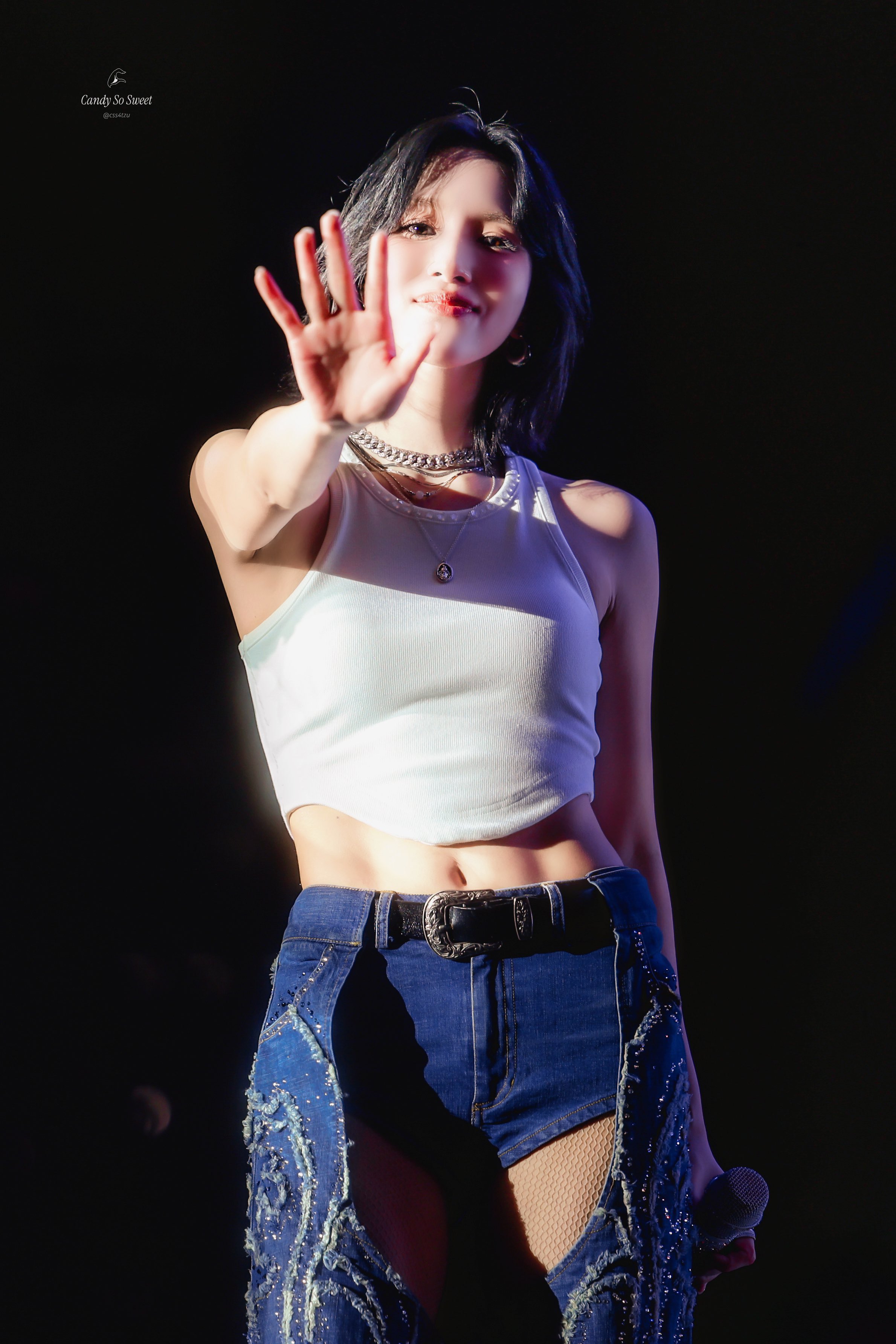 TWICE THIS IS FOR ミナ　銀テ付き Twice Mina - Indonesia - [PIC] 210107 Mina photo from bubble