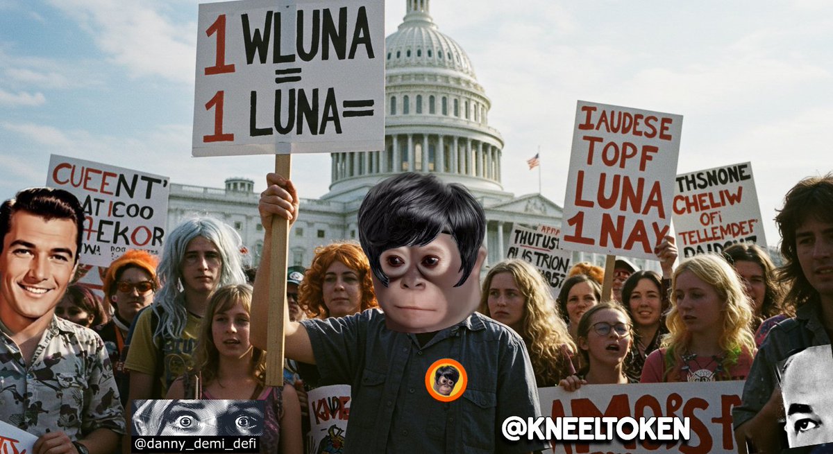 1 WLUNA = 1 LUNA ... 🔥🔥🔥🧎🧎‍♀️🧎‍♂️

Join us Wrapped Loonies... as we $KNEEL To Ascend... 

garuda-defi.org/market/terra1l…

$KNEEL - $LUNC / $LUNA - $USTC / $UST #LUNC #TERRACLASSIC #LUNACLASSIC #USTC #LUNCCOMMUNITY #DEFI #SLAYEROFZEROS