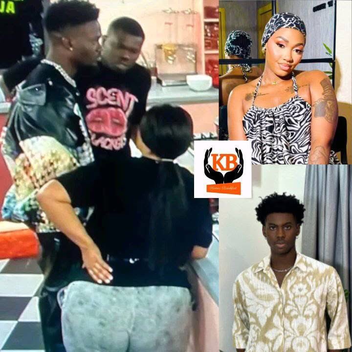Mrscholar11's tweet photo. Doris said why would Sultana k!ss that small boy Koyin… Kuture, Jason, and Doris talking about Koyin and Sultana's k!ss . 

#BBNaija #BBNaijaS10 https://t.co/ooXiiBlIHy