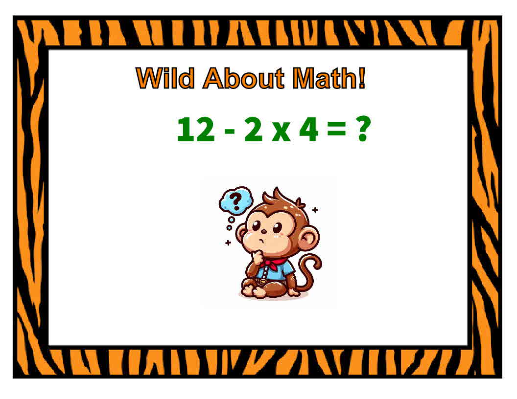Mathemagician4U's tweet image. What could this be? How do you know?
#Math #OrderOfOperations #PEMDAS #Teachers