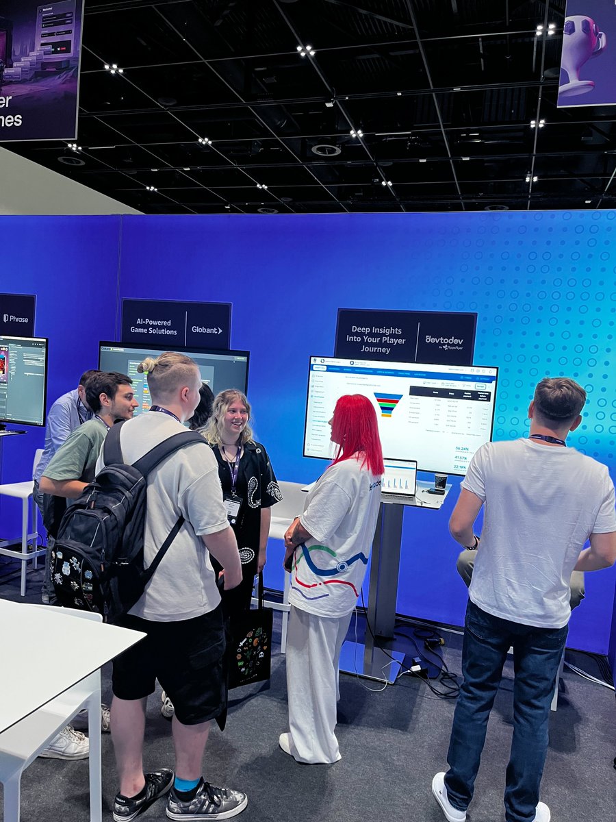 dev_to_dev's tweet image. 👋We are at devcom 2025 in #Cologne, come say hi!
You can find us at the AWS for Games booth (A1) on August 18–19.
Join for live demos, product insights, plus good vibes.
Let’s talk growth, analytics and your games. See you! 👾
#devcom #devtodev #AWS #gameanalytics #gamedev