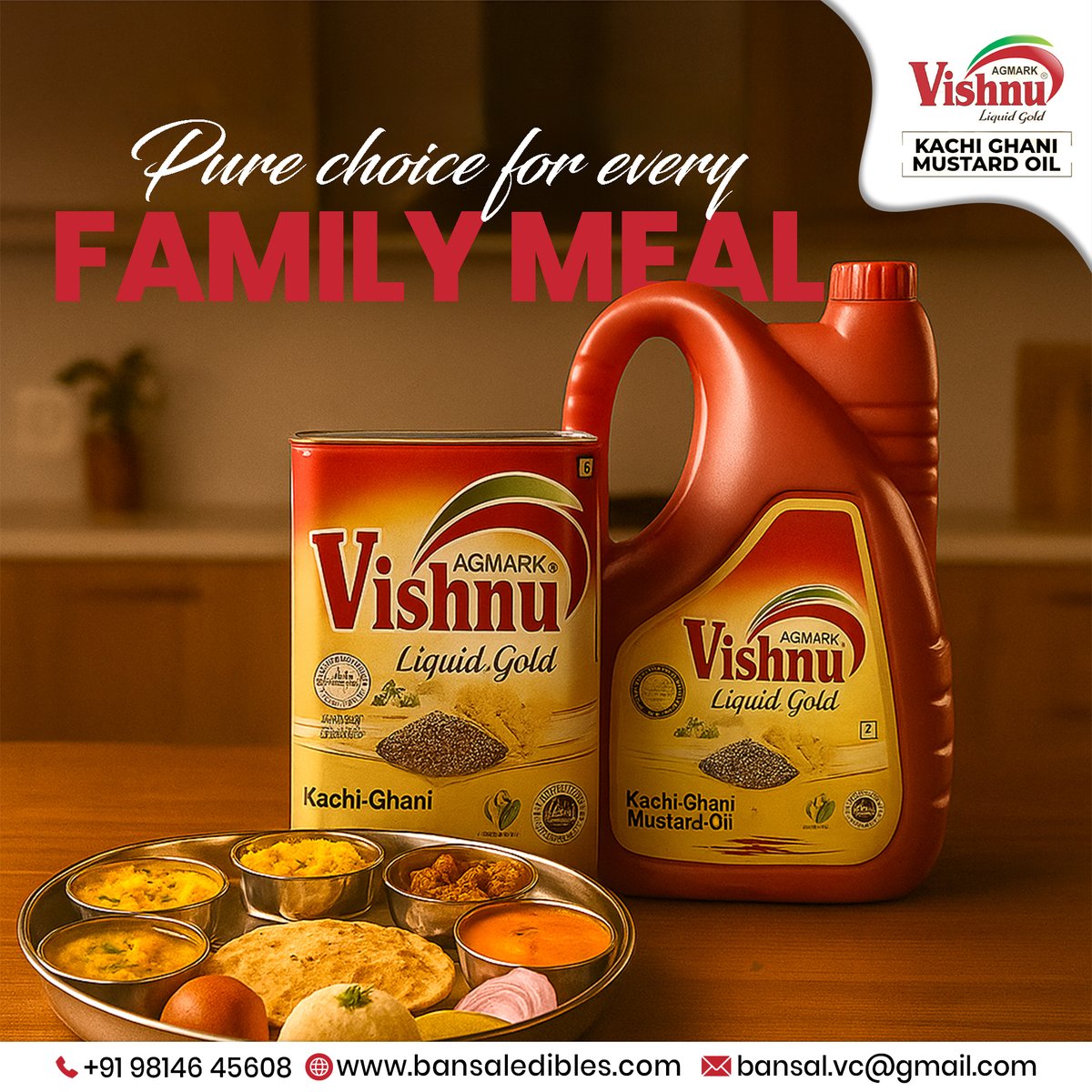 VishnuOils98's tweet image. Pure Choice For Every Family Meal!

Contact Us: +91 98146 45608
Email: info@vishnuoils.com
Visit Now: vishnuoils.com
Address: 149 industrial, Focal Point, Batala

#vishnuoils #purechoice #everymeal #familymeal #Cookingoil #liquidgold #viral