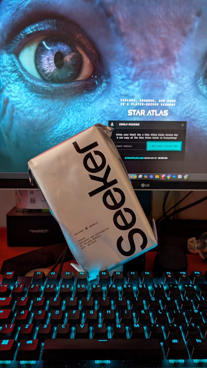 TeNeT SatoR (@tenetsator2) on Twitter photo This <a href="/solanamobile/">Seeker | Solana Mobile</a> device <a href="/solana/">Solana</a> will certainly be very suitable for the best, most phenomenal and most unpredictable in a good way - current and future <a href="/staratlas/">Star Atlas (Summer) ๐โ๏ธ๐ด</a> AAA projects.
I can't wait to open it and add my "inventory" to it.
Check it at StarAtlas.com This <a href="/solanamobile/">Seeker | Solana Mobile</a> device <a href="/solana/">Solana</a> will certainly be very suitable for the best, most phenomenal and most unpredictable in a good way - current and future <a href="/staratlas/">Star Atlas (Summer) ๐โ๏ธ๐ด</a> AAA projects.
I can't wait to open it and add my "inventory" to it.
Check it at StarAtlas.com