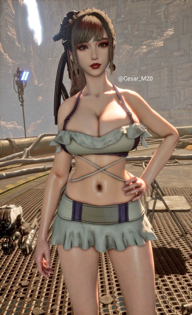 Eve in Tifa FF7 Rebirth Swimsuit outfit mod🩵
#StellarBlade #StellarBladeFans #StellarBladePC #Eve #StellarBladeMods