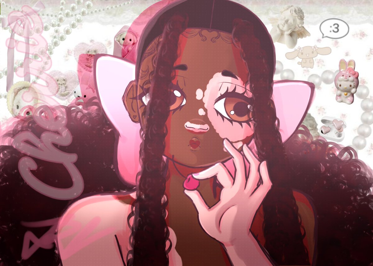 #ocart #coquette #art (⁠人⁠*⁠´⁠∀⁠｀⁠)⁠｡⁠*ﾟ⁠+