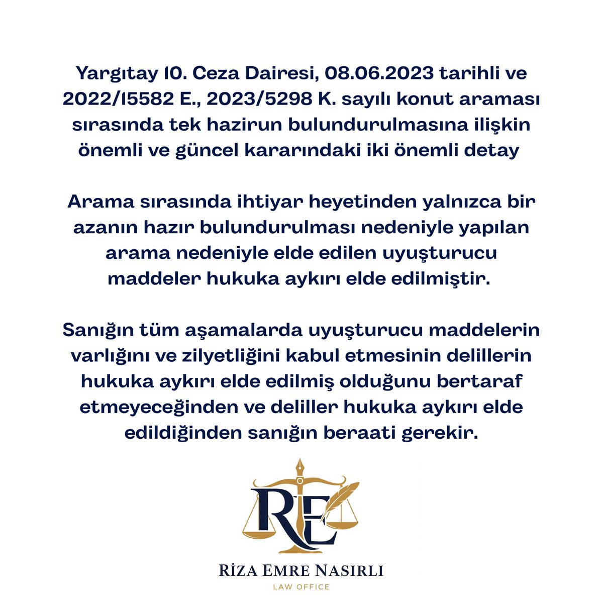 Yargıtay 10.CD 2022/15582 E. 2023/5298 K.