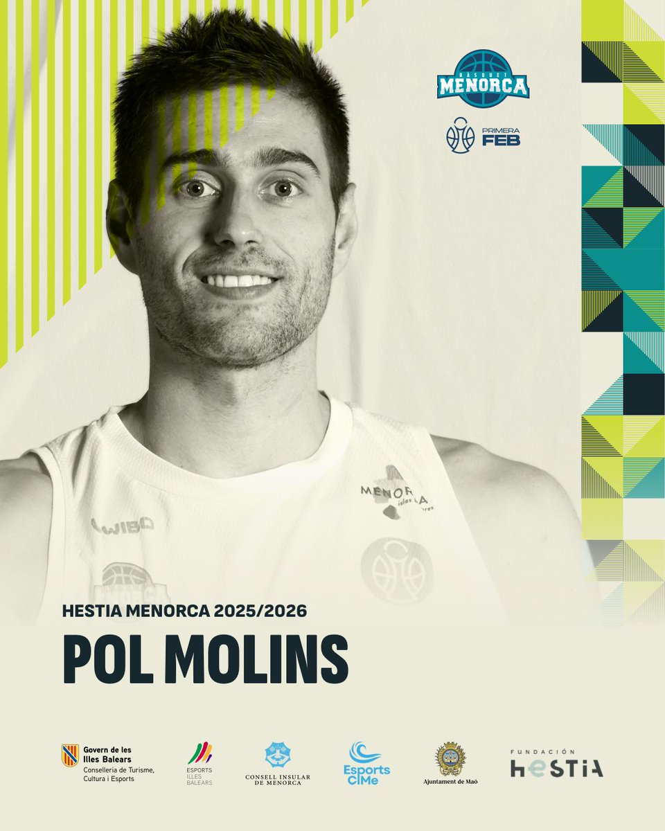𝐑𝐄𝐍𝐎𝐕𝐀𝐃𝐎 🔁

𝗣𝗼𝗹 𝗠𝗼𝗹𝗶𝗻𝘀 continúa siendo jugador del Hestia Menorca para la temporada 2025/2026 🪄

👋 Ens veiem a Bintaufa, <a href="/PMolins15/">Pol Molins Calderón</a>!

𝐎𝐫𝐠𝐮𝐥𝐥 𝐝𝐞 𝐏𝐫𝐢𝐦𝐞𝐫𝐚!
#Menorca #UnaIllaUnEquip #EsportsCIMe #EsportsIllesBalears #MatealEstigma