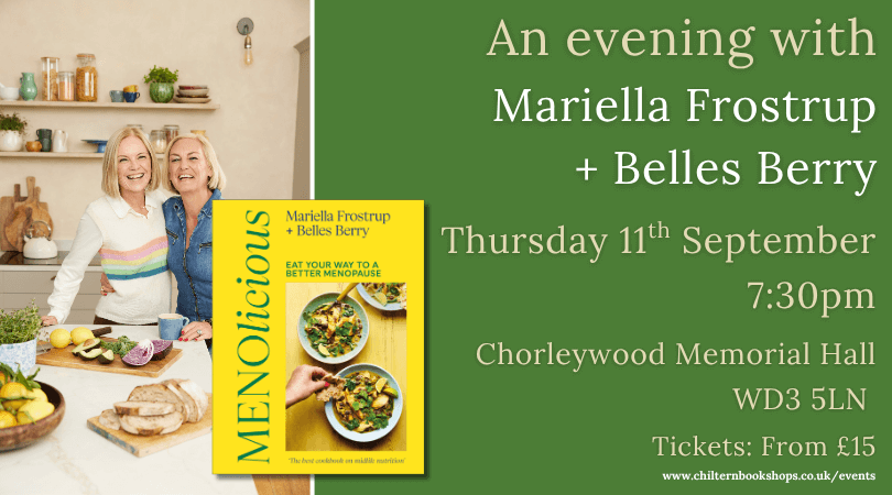CWBookshop's tweet photo. The following week, we have three wonderful events for you! 

Join us to hear @SebastianFaulks on his memoir of a life in progress, @valentinelow on POWER AND THE PALACE and @mariellaf1+ Belles Berry on their new cookbook, MENOLICIOUS! Tickets here:   

https://t.co/sUbMONQaCf https://t.co/OEacZNXYH2