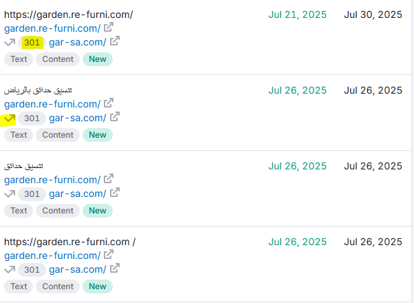 Seo_Mohamed's tweet photo. انا هعمل #Redirect من دومين لدومين اخر
مش عايز اخسر الظهور اعمل ايه؟
ده موقع خدمي خاص بمجال #تنسيق_حدائق
تم نقل الدومين الى دومين اخر بإعادة توجيه 301
لابد انه يتعمل عن طريق #مبرمج محترف
او #سيو تكنيكال شاطر
بيعمل اعادة توجيه من اي رابط قديم للرابط الجديد بكود htaccess
تابع👇 https://t.co/90UBC6s1ld