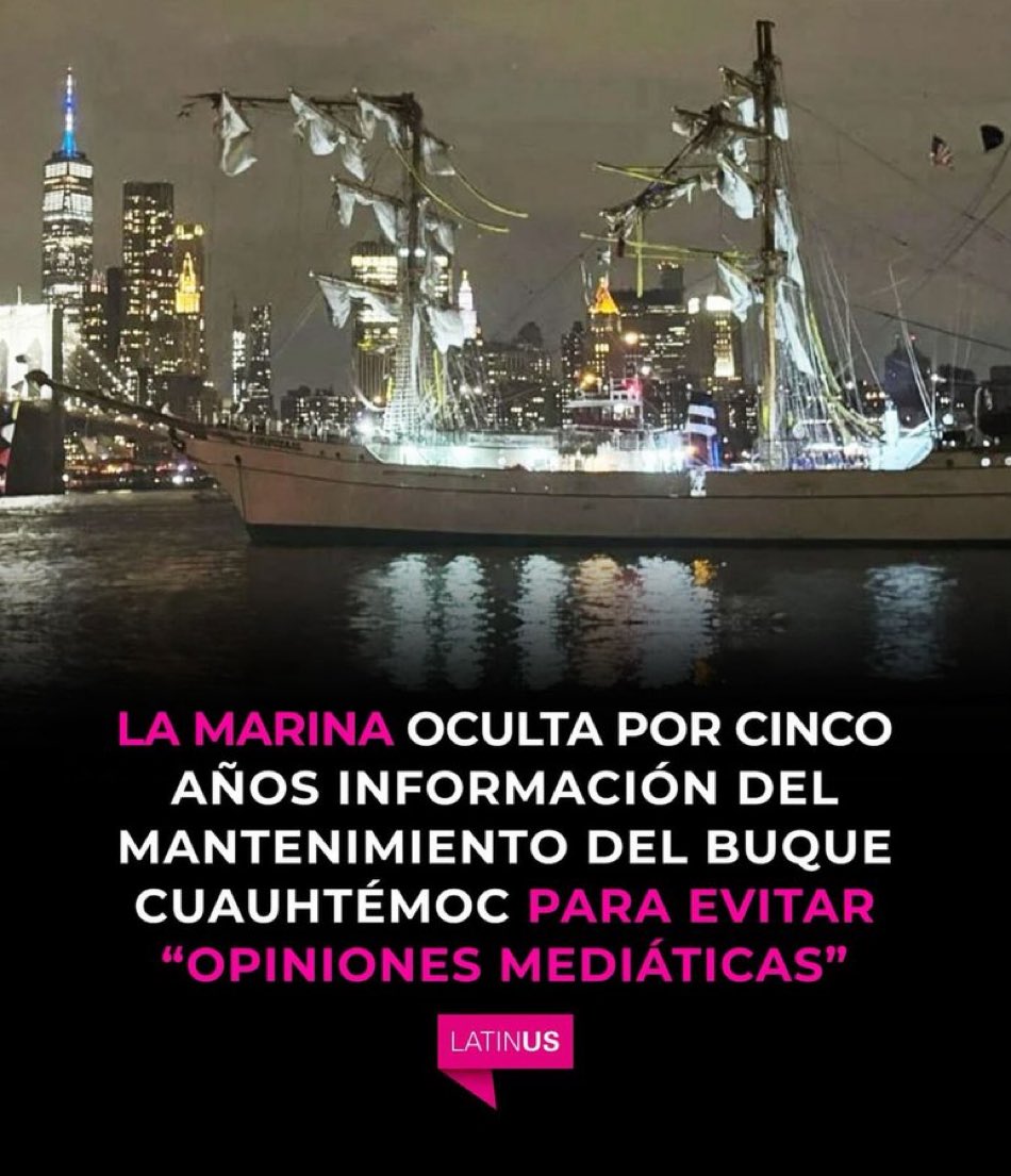 ¿Cómo arregla todo el gobierno de México?
Oculta la información por 5 años y si después de 5 años alguien pregunta vuelven a ocultar la información por otros 5 años 👇
