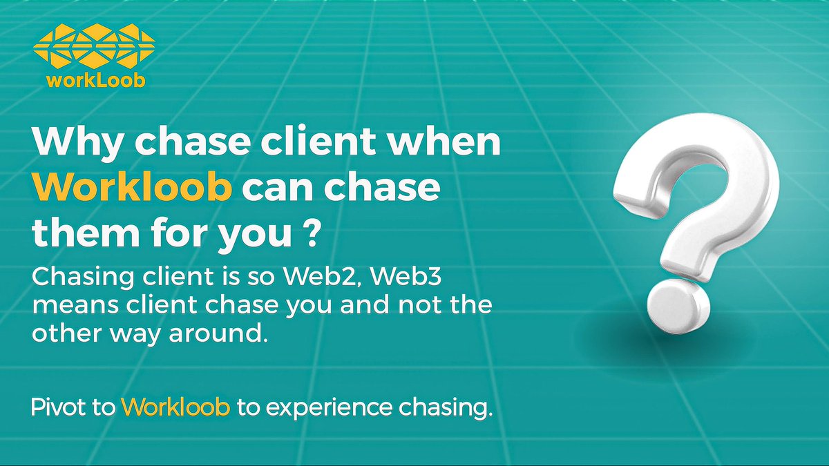 preciousFoni1's tweet photo. Freelancers be out here begging clients like itโs 1960 ๐
Meanwhile, WorkLoob is cooking a system where clients literally come to YOU. ๐ฅ
No chasing. No stress. Just skills โclients โcrypto payments. ๐
Early birds already know whatโs up. ๐ฆ๐ผ
#WorkLoob #FreelanceRevolution. https://t.co/oN0yIh9JhA