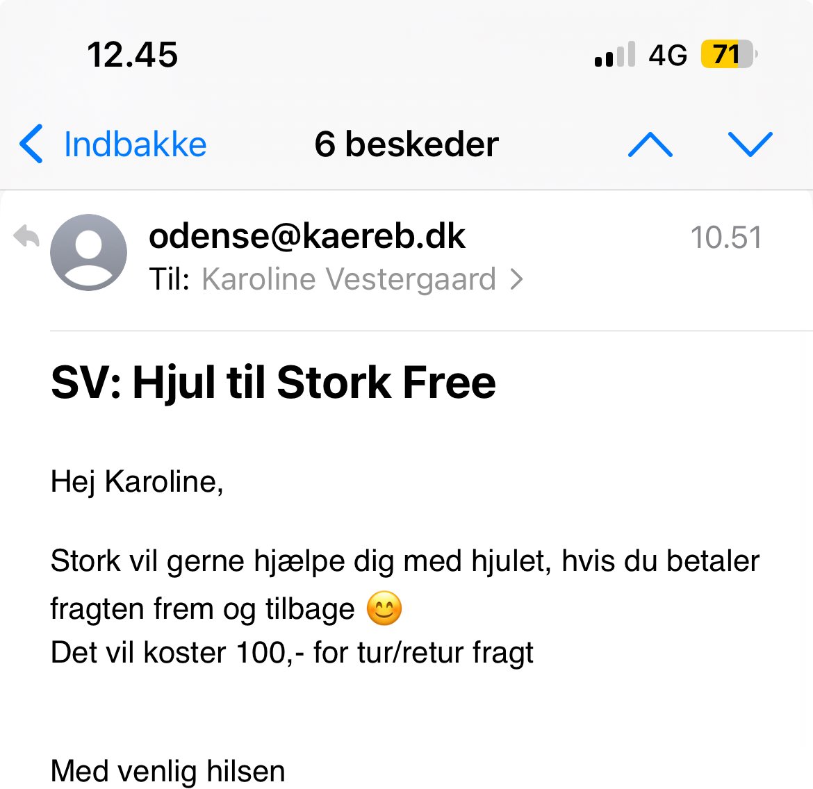 Karoline Vestergaard Hansen tweet media