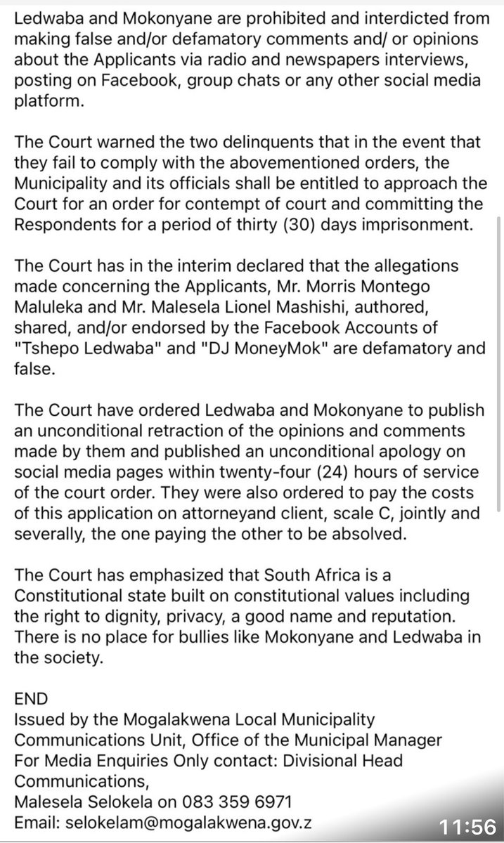 Goolam (@goolammv) on Twitter photo The fake news story against Limpopo premier <a href="/PhophiRamathuba/">Dr Phophi Ramathuba</a> gets even more interesting with the lies . How people make up stuff , itโs just insane. In 2024 the Polokwane High Court issued an interdict against DJ MONEY MONK whose real name is Victor Mokanyane mandating him to The fake news story against Limpopo premier <a href="/PhophiRamathuba/">Dr Phophi Ramathuba</a> gets even more interesting with the lies . How people make up stuff , itโs just insane. In 2024 the Polokwane High Court issued an interdict against DJ MONEY MONK whose real name is Victor Mokanyane mandating him to