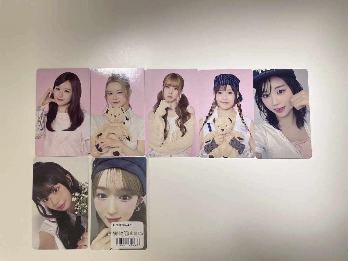 nuri3cha's tweet photo. ME:I 交換 トレカ

譲 心 美羽 桃奈 蘭栞月 文寧 恵子 心菜 璃杏 すず 鼓

求 蘭 すず(異種◎ n:1可)
コレクトブック 蘭のみ求めています。

郵送交換のみ📮
蘭 すずのものは何でも検討します🙇‍♀️
検索からでもお気軽にお声かけください。 https://t.co/Y7dAB4C7rJ