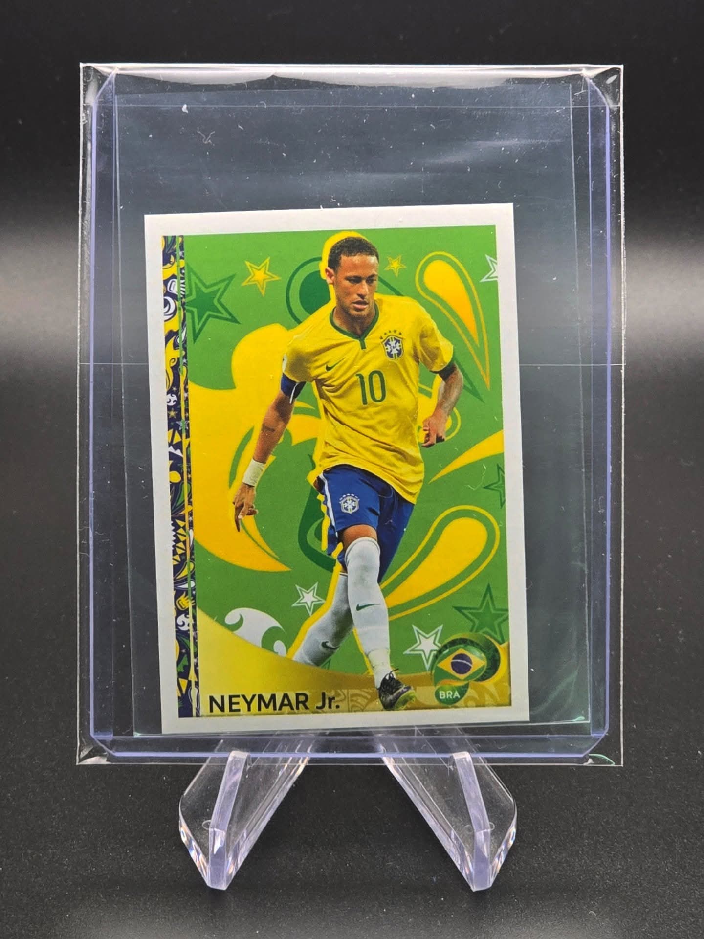 ネイマール サインカード Neymar auto サッカー インターナショナル