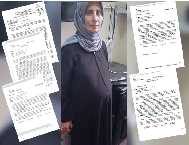Öğretmen Merve Zayım 9 aylık hamile.
Doğuma saatler kaldı, hâlâ tutuklu.
Bugün doğum için kelepçeyle hastaneye götürüldü.
Bir anneye bu muameleyi reva görmek hangi hukuka, hangi vicdana sığar?
Anneye de bebeğe de adalet istiyoruz.
<a href="/adalet_bakanlik/">T.C. Adalet Bakanlığı</a> 
KelepçeliDoğum