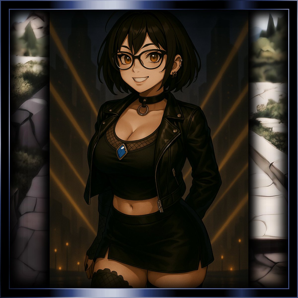 blackravenamy's tweet photo. Once with a brooch on the top. 🤭

#AIGeneratedArt #OCArt #AnimeStyle #DigitalArt #AIArtCommunity #RealLifeMeetsFantasy #CreativeExpression #SelfAcceptance #ArtisticJourney #DALL_E #CharacterDesign #FantasyArt #UniqueOutfits #PersonalStyle #ArtWithAI #AnimeAesthetic #AIArtistry https://t.co/vqS6SosmIh