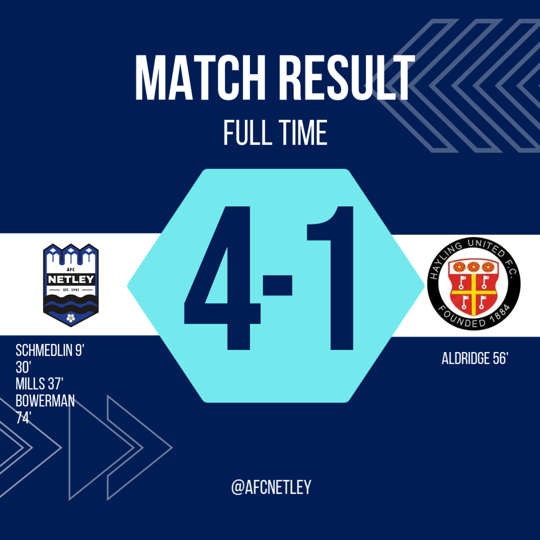 AFC Netley (@afcnetley) on Twitter photo 🚨Saturdays Result🚨
Our men's 1st Team start the season as they mean to go on! A fantastic performance which should have seen us score more but for the heroics of the <a href="/hayling_fc/">Hayling United FC</a> keeper.
Our POTM: Kalon Robinson
#WEARENETLEY 🚨Saturdays Result🚨
Our men's 1st Team start the season as they mean to go on! A fantastic performance which should have seen us score more but for the heroics of the <a href="/hayling_fc/">Hayling United FC</a> keeper.
Our POTM: Kalon Robinson
#WEARENETLEY