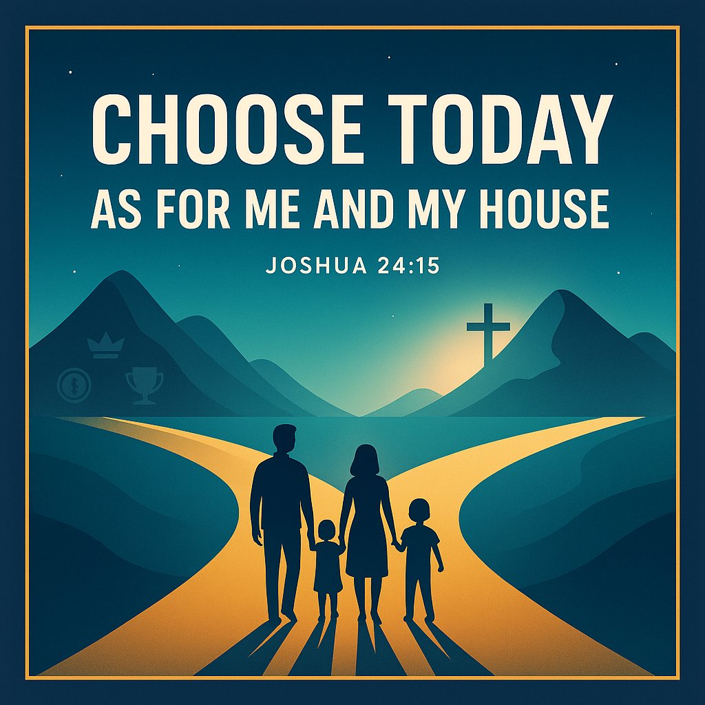 Choose Today: As for Me and My House

Every day, we make choices. We choose what to wear, what to eat, and what to say. Some choices are small. Some change our whole life. Long ago, a leader named Joshua stood before the people of Israel and asked them to make the biggest choice