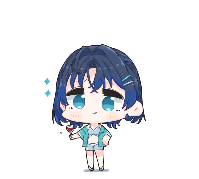青くんのホロサマ #青ペン