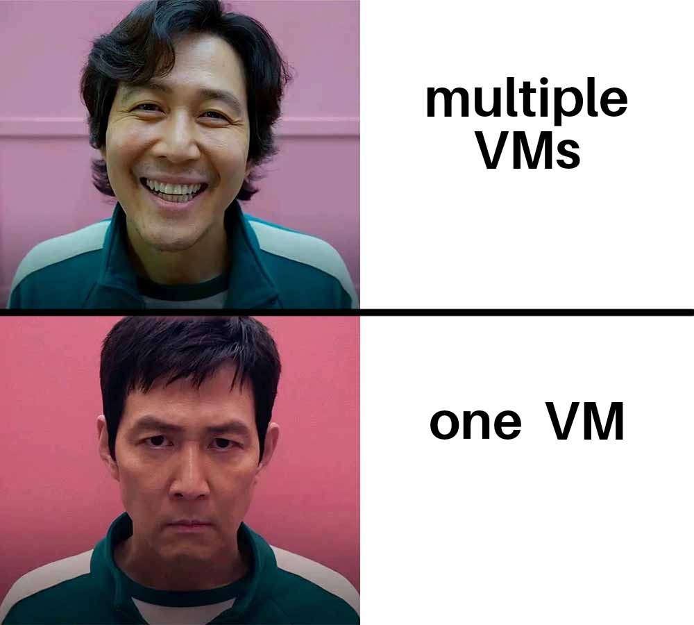why build with one VM when you can build with multiple VMs on <a href="/fluentxyz/">Fluent</a>  ?