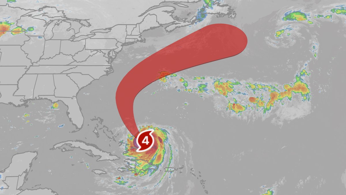 weatherchannel's tweet image. Hurricane Erin is expected to avoid landfall but will create dangerous surf and rip currents along the East Coast. Here's the latest.

weather.com/storms/hurrica…