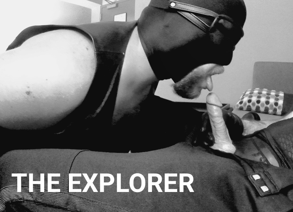 Let's play the explorer game. Hands restrained, hooded &amp; blindfolded, only your nose &amp; mouth available. Myself &amp; some mates will get our cocks out. You sniff &amp; taste. When you identify my cock you give me a full blow job. Get it wrong boy &amp; the explorer gets a good whipping! 😈