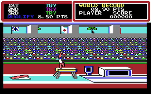 Retro365X's tweet photo. 🎯 40 years ago today — 18th August 1985 — Hyper Sports landed on the C64 in a cracking Konami conversion.🏅 Fast, fluid, and joystick-busting, it brought Olympic thrills home with events like skeet shooting, vault & swimming.
Still gold medal stuff!
#C64 #HyperSports #Konami https://t.co/ButLgzXgLQ