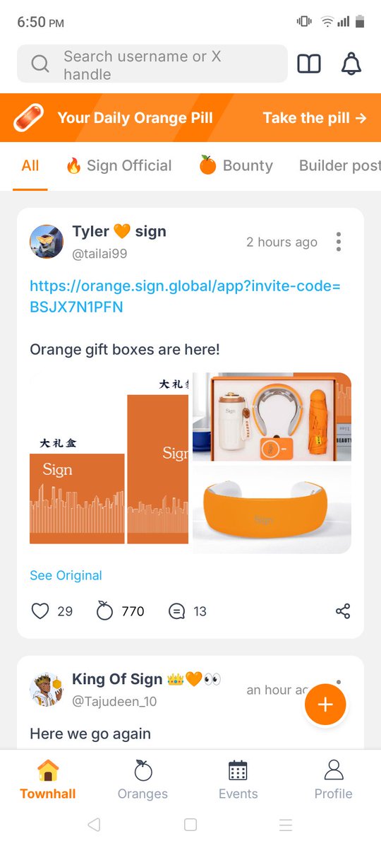 Everyone🔥🔥
The wait is overrrrr 🔥💥💣
(Malaking pasabog)
<a href="/sign/">Sign 🧡👀</a> super app is here finally. 
Let's all vibe in this one🔥🔥
Xoxo: signgoalseeker