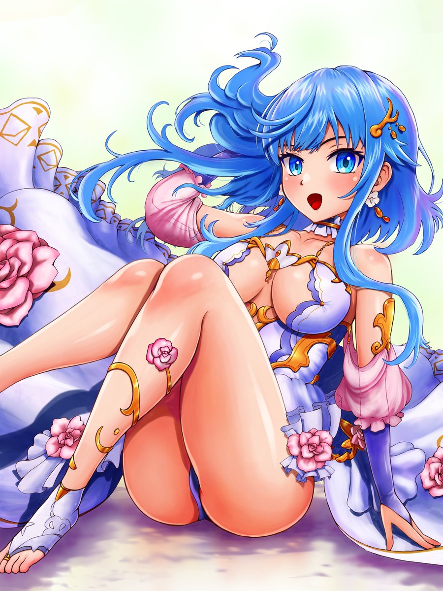 ヒナモリの花嫁衣装バージョン描きました
#あやらぶ絵巻