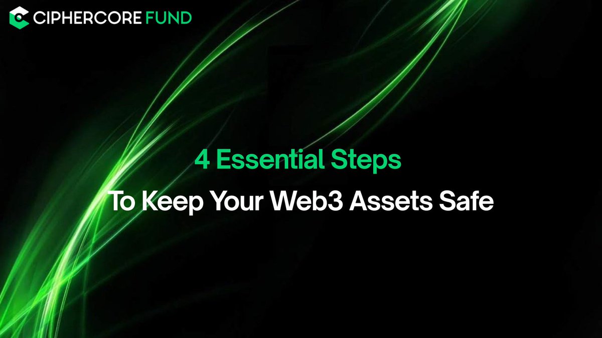 CipherCore_fund's tweet image. 🛡 Protect Your Private Key ✅

1️⃣ Never screenshot or copy-paste your key.
2️⃣ Use a hardware wallet whenever possible.
3️⃣ Store backups offline.
4️⃣ Beware of phishing – double-check links &amp;amp; apps.

🔒 In Web3, security isn’t optional, it’s survival.
#CiphercoreFund