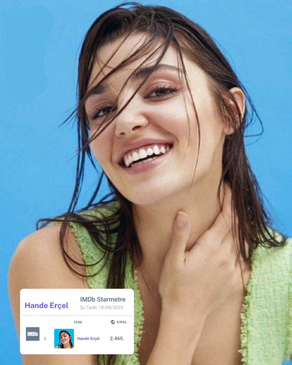 Hande Erçel Destek tweet media