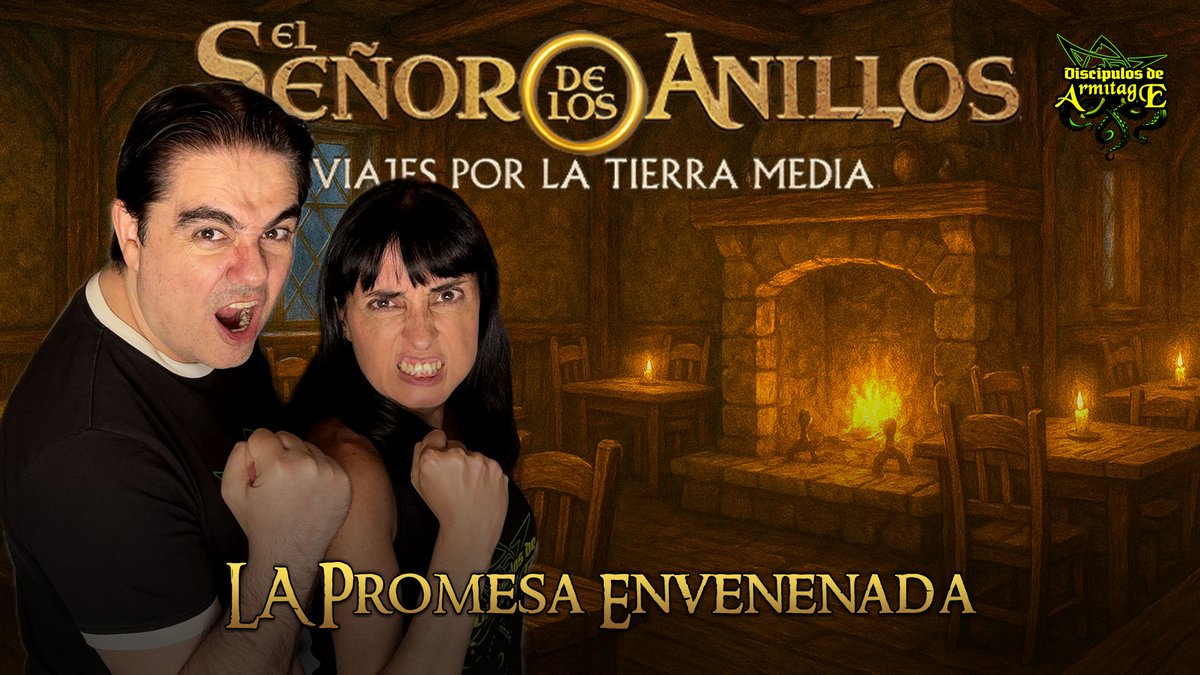 🚪 ¡El momento ha llegado!
⚔️ Capítulo 4 – Encuentro en la encrucijada de La Promesa Envenenada ya está disponible.
📺 Míralo aquí: youtube.com/watch?v=lA90o_…
#ViajesPorLaTierraMedia #JuegosDeMesa #boardgames