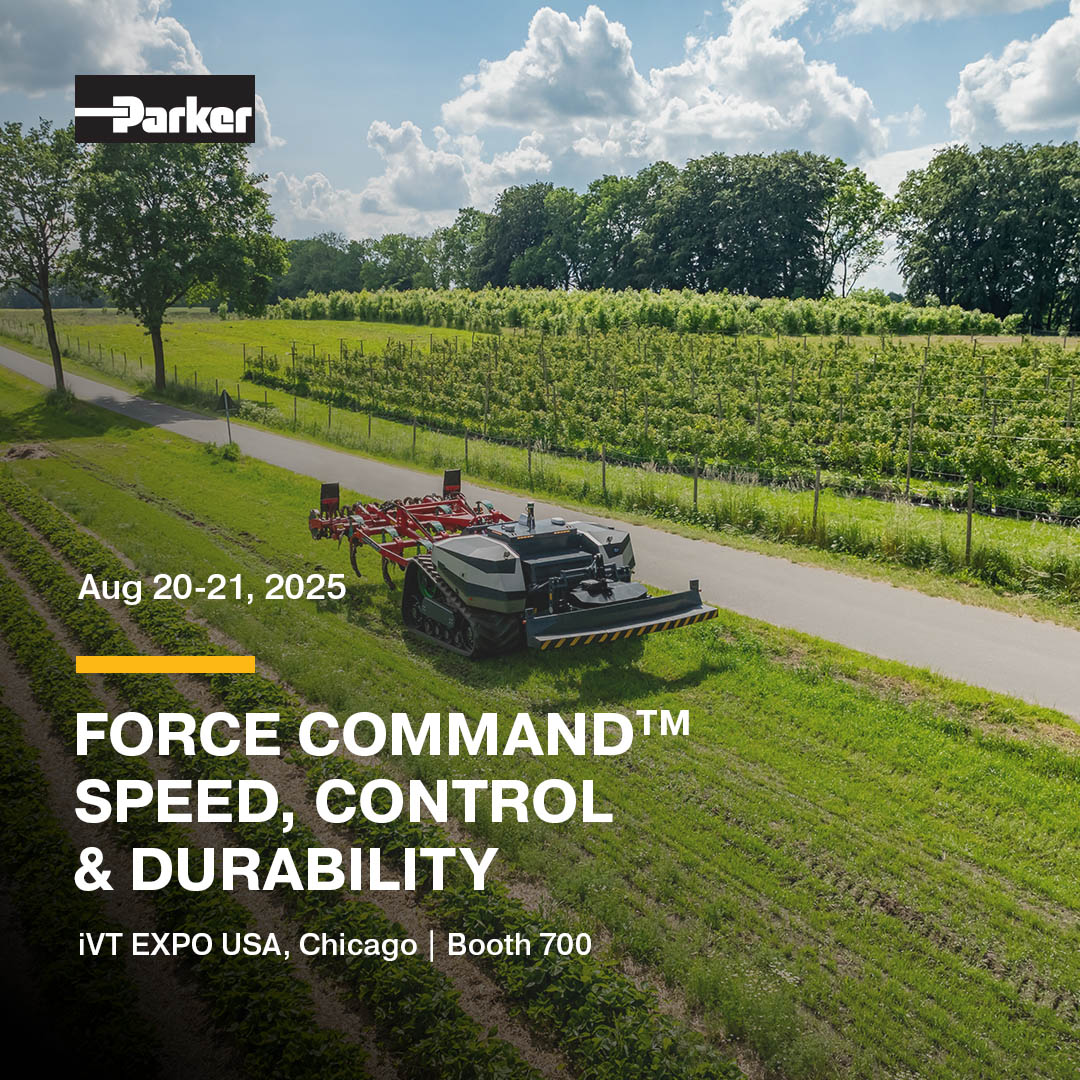Boost mobile equipment productivity with FORCE Command™. Speed, control, and durability designed for the toughest jobs. prker.co/45WSL4v

#iVTExpo #Electrification #ElectroHydraulics