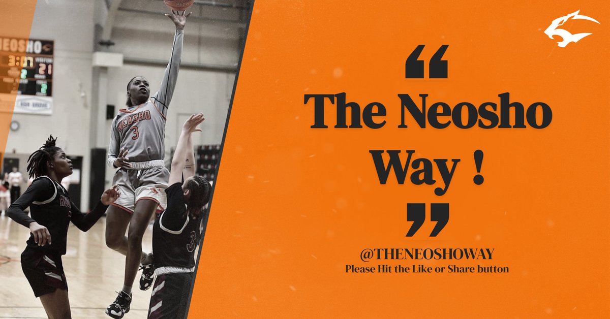 TheNeoshoWay's tweet photo. 🌟 Take it to the next level with *The Neosho Way*! Destined for greatness on and off the court. #NeoshoWay #WomensBasketball https://t.co/X5q4HuSuAk