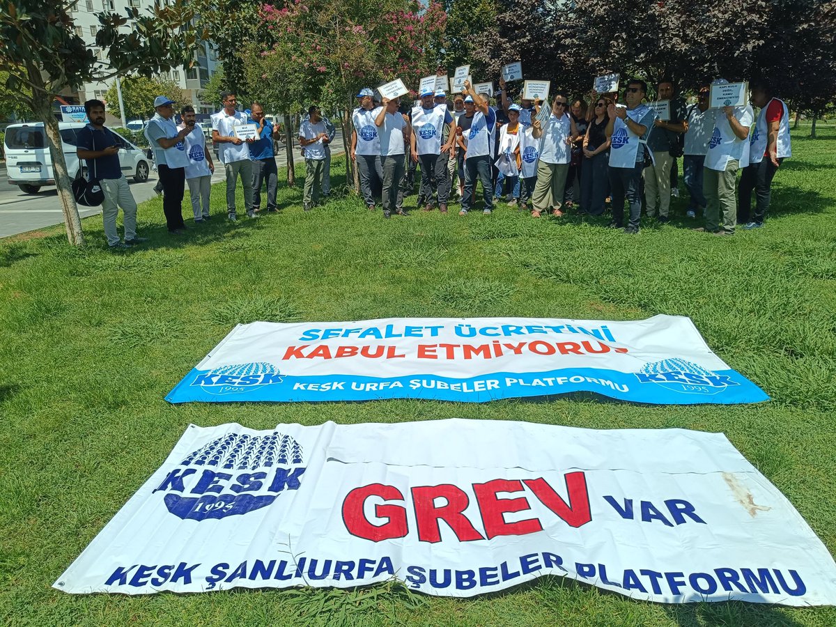 SES ALANLARDA, KESK MEYDANLARDA!

Sefalet zammını kabul etmiyoruz diyerek gerçekleştirdiğimiz iş bırakma eylemimizi Novada AVM önünde gerçekleştirdiğimiz basın açıklaması ile kamuoyuna duyurduk. 

 #SefaletTeklifineCevabımızGrev