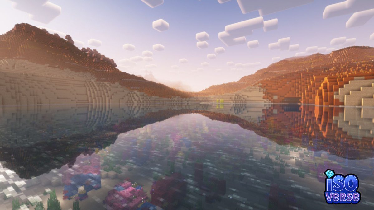 Escape the desert heat and step into paradise
Website &amp; IP: isoVerse.net
Java &amp; Bedrock
 #isoVerse #minecraft #server