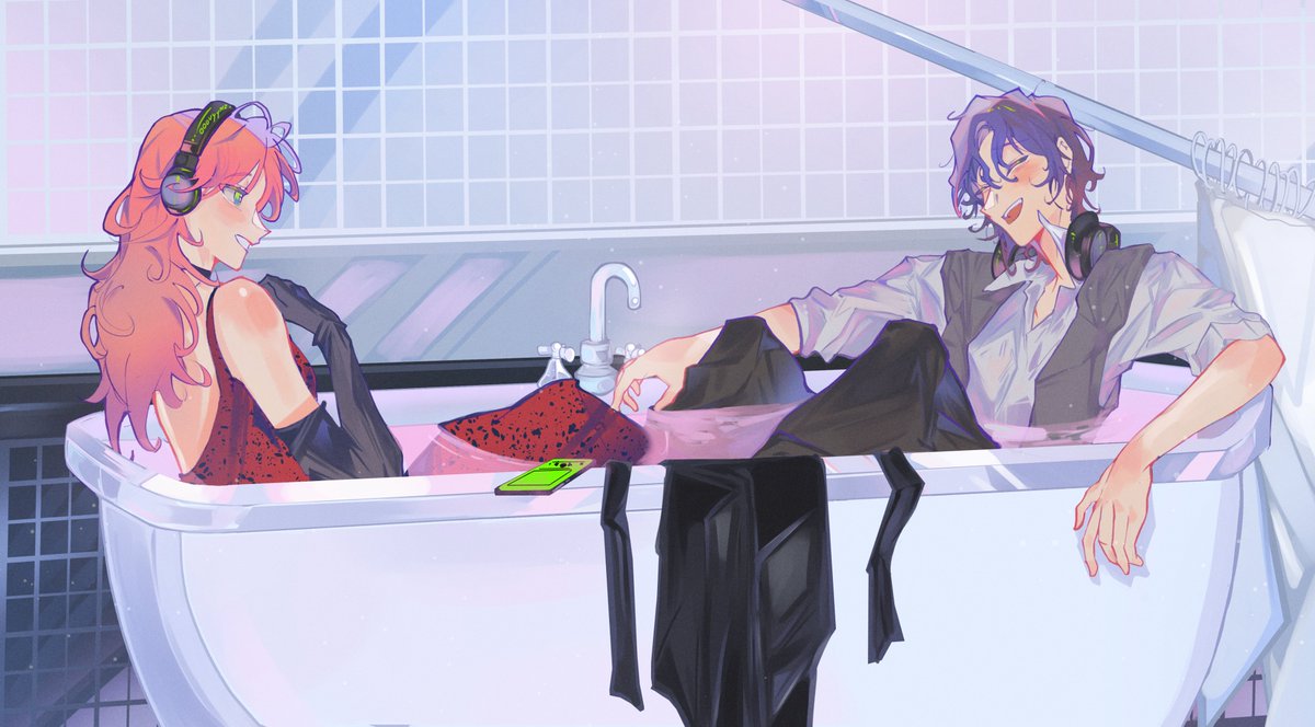 Mitsuaya bath🛁🧼 reupload srry #mitsuaya #mitsukikoga #ayaosawa #tgswiiwagaa