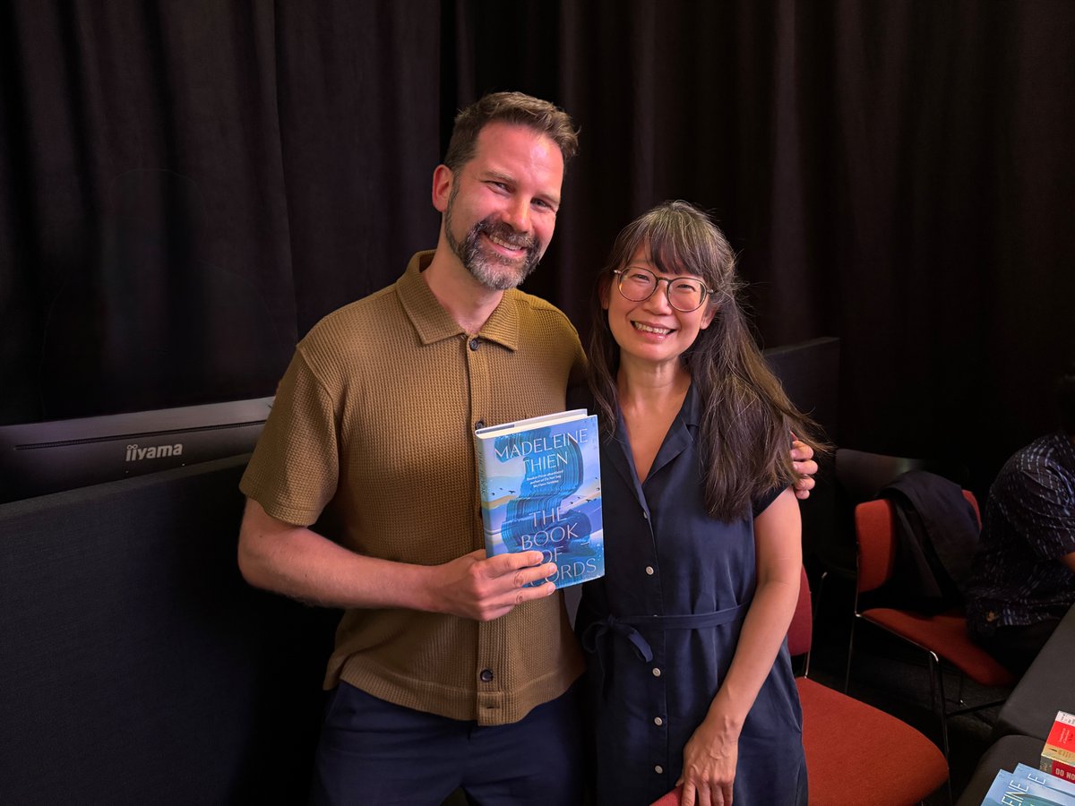 Eric Karl Anderson (@lonesomereader) on Twitter photo It was such a thrill to listen to Madeline Thien discuss her novel "The Book of Records" at the <a href="/edbookfest/">Edinburgh International Book Festival</a> - here's why it's one of my favourite reads this year: youtube.com/watch?v=RzJXpU… It was such a thrill to listen to Madeline Thien discuss her novel "The Book of Records" at the <a href="/edbookfest/">Edinburgh International Book Festival</a> - here's why it's one of my favourite reads this year: youtube.com/watch?v=RzJXpU…