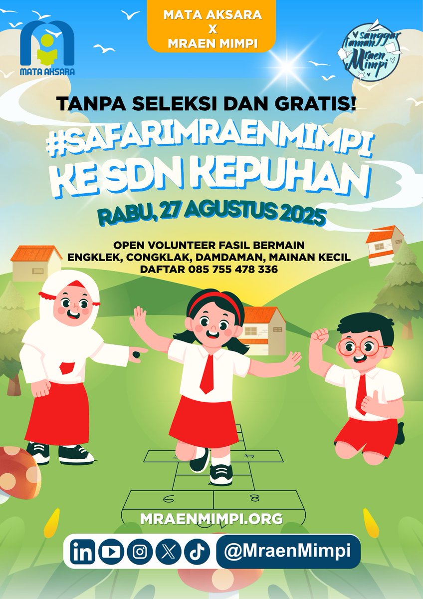 GRATIS FASILITASI BUKU & MAINAN DIMANA SAJA tweet media