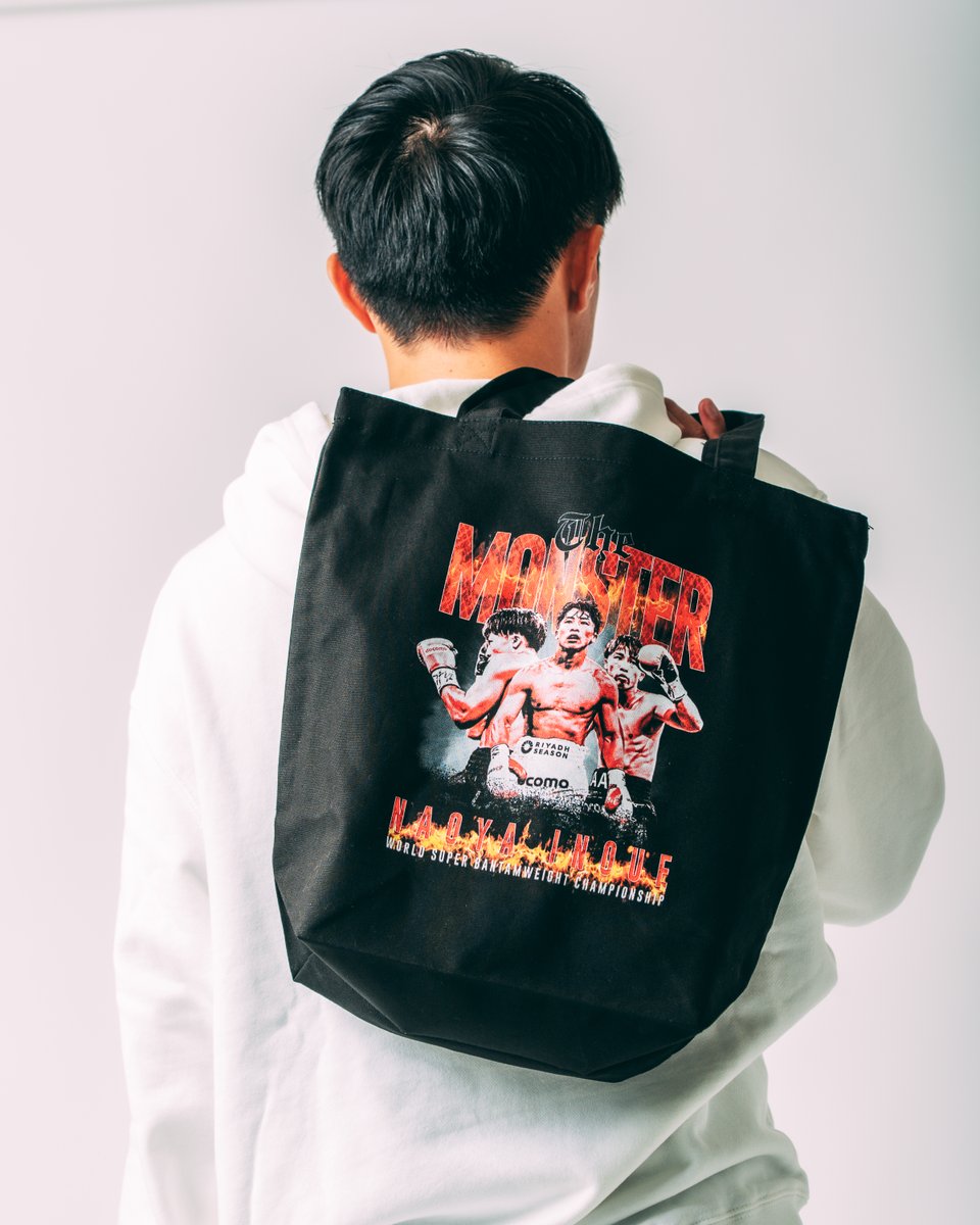 トートバッグのラインナップも充実!! 👜 #井上尚弥 選手の強さや歩ん