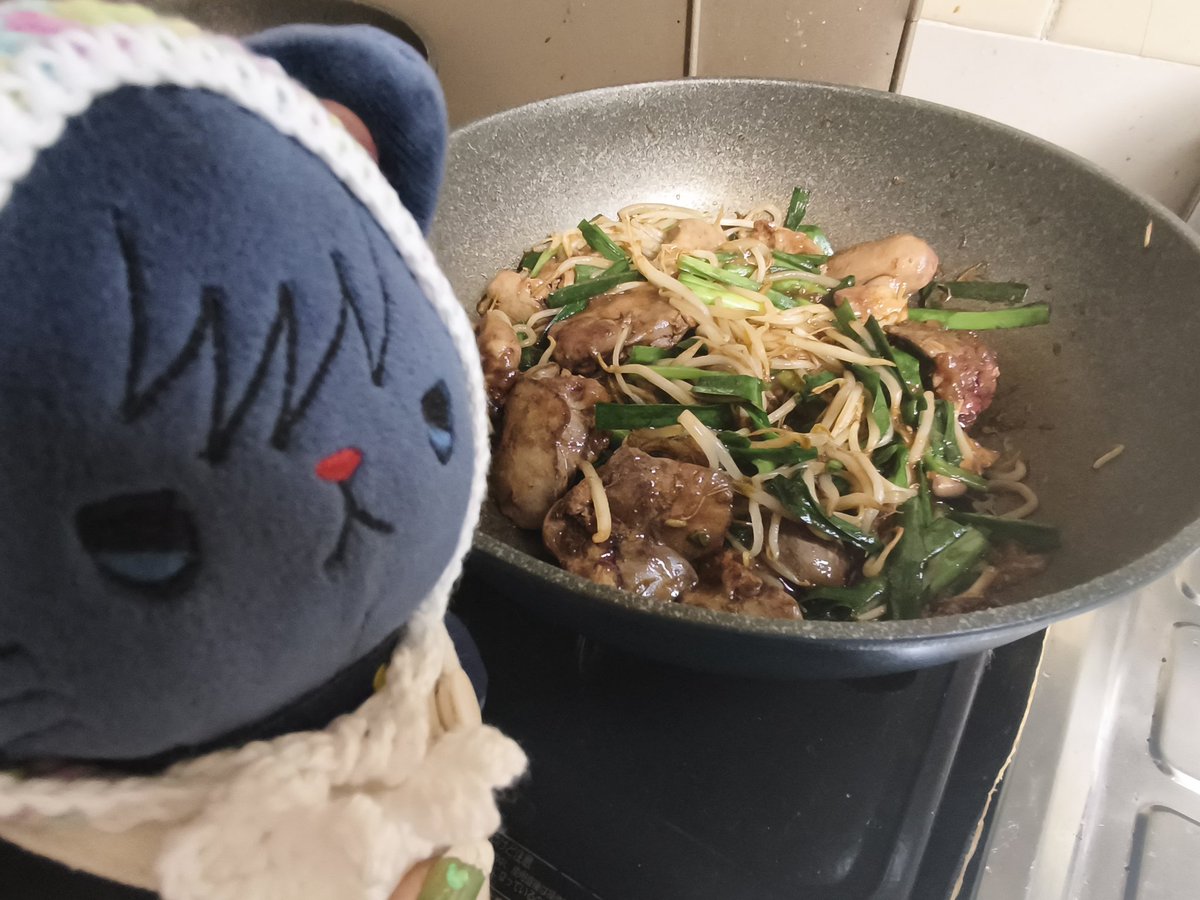シェフ🐱💬  げんきがすくないときはえいようのあるものです！