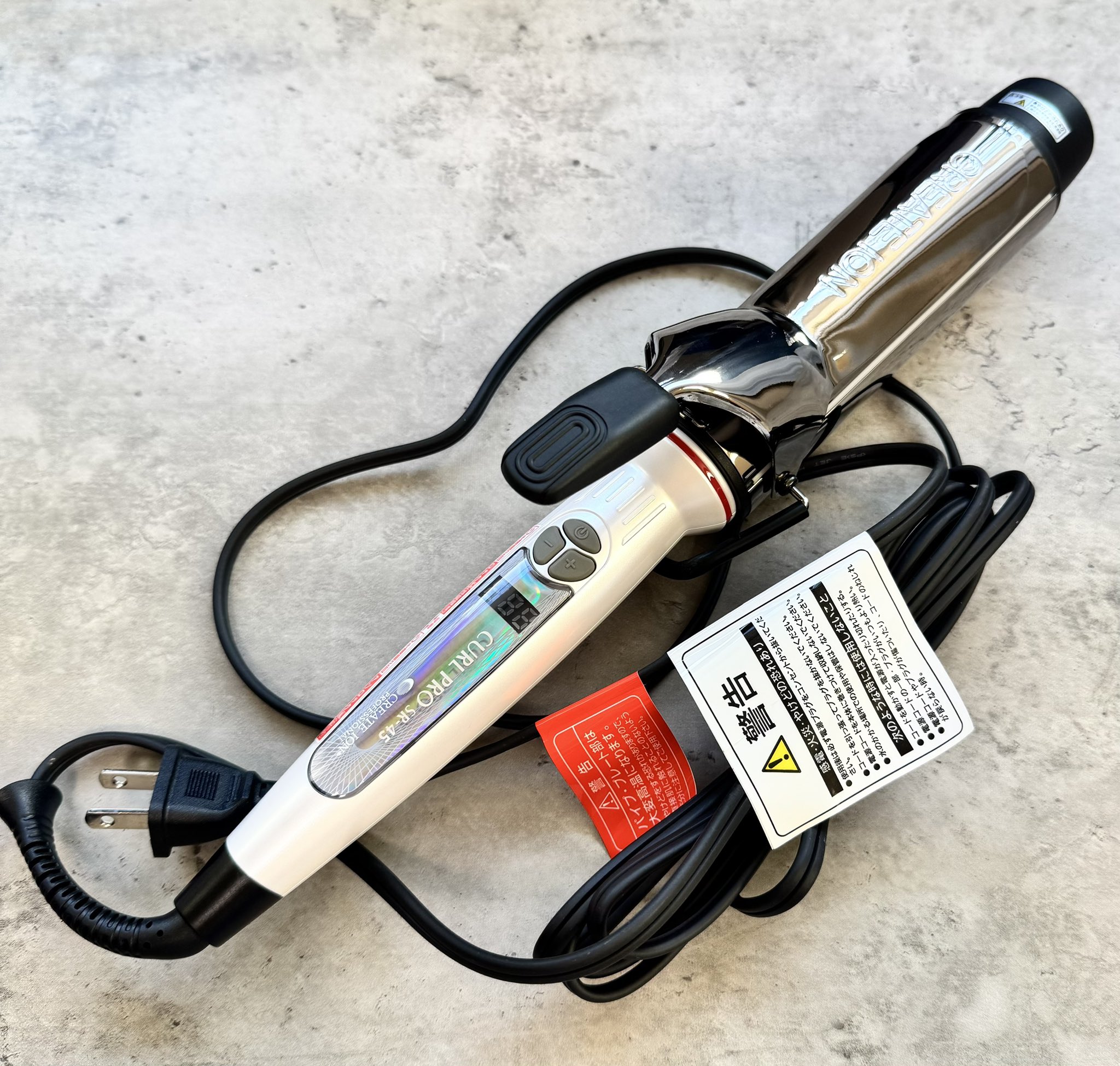 新品未開封】CREATE ION CURL PRO SR-45 45mm CREATEs クレイツ カール