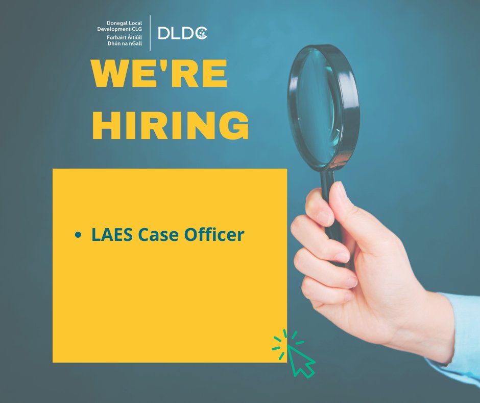 We’re hiring a Case Officer (LAES) in Letterkenny 🚀
✔ Full-time until Dec 2026
✔ €36,000 + pension, leave &amp; hybrid options
✔ Help people back into work, training &amp; education
Apply by 25 Aug → vacancies@dldc.org
#Jobs #Donegal #Careers