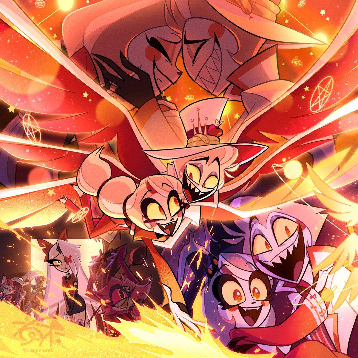 kanomareki's tweet photo. #HazbinHotel #HazbinHotelFanart  EP5 &amp;EP6 Songs🎵 https://t.co/8rv0ReJaV7