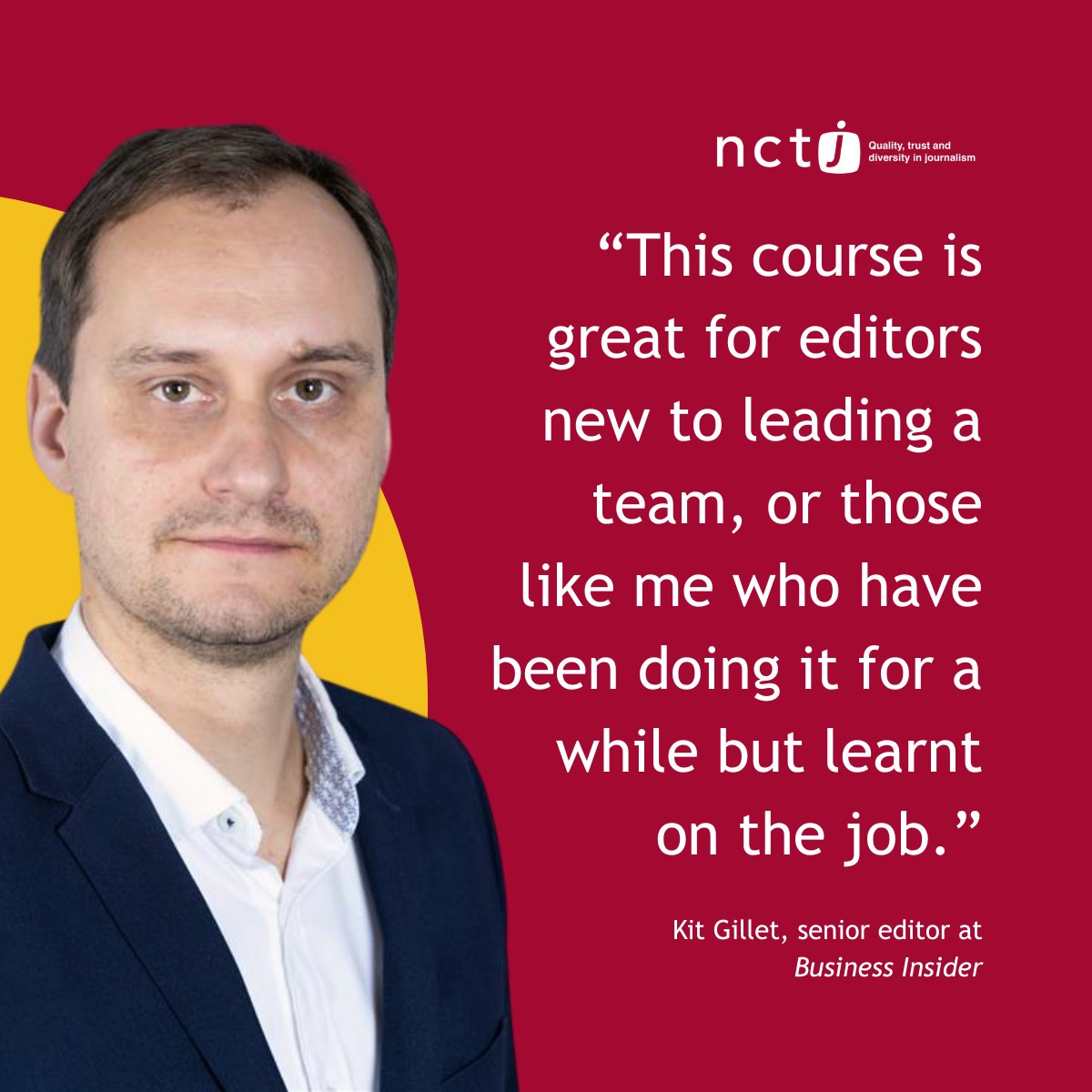 Abbey Maclure and Kit Gillet are the first senior journalists to complete the NCTJ Leadership and Management for Journalists qualification, following its launch last year. A huge well done!

Read more ➡️ nctj.com/news/first-sen…
