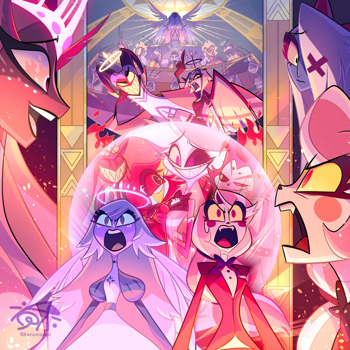 kanomareki's tweet photo. #HazbinHotel #HazbinHotelFanart  EP5 &amp;EP6 Songs🎵 https://t.co/8rv0ReJaV7