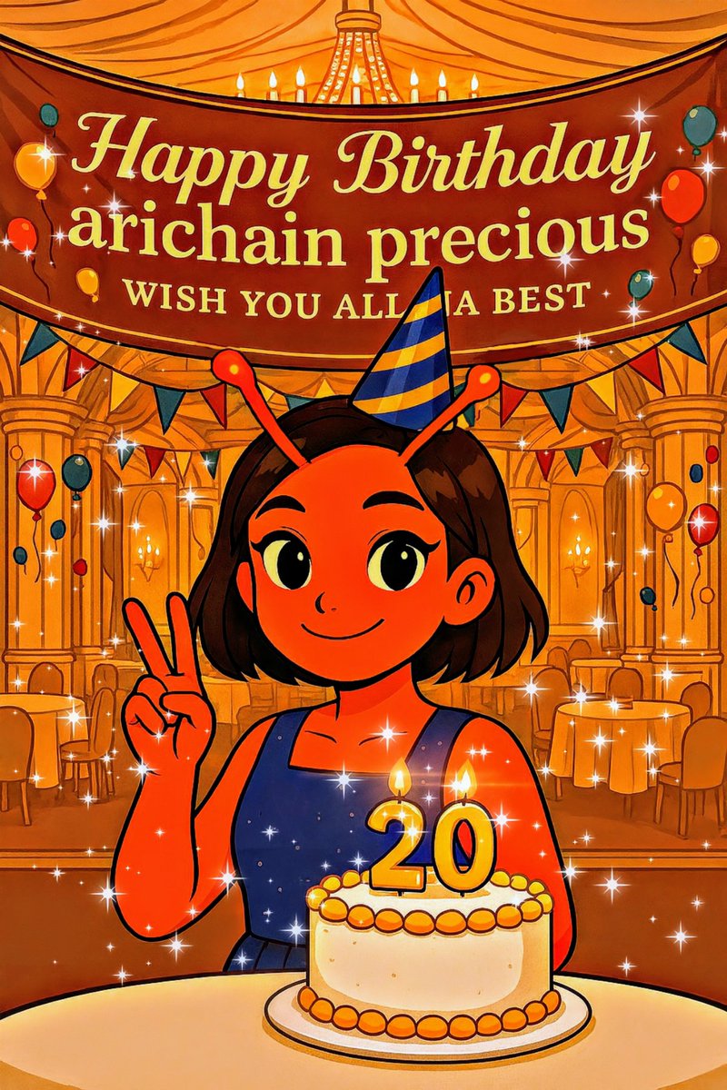 Blueven7's tweet photo. Happy Birthday, @FavorOnome9034๐
May your journey be filled with clarity, growth, and purpose.
Never feel alone in the corner, weโre building beside you, always.
With love, your @arichain_ family ๐ ๐ฅ
#Aricommunity https://t.co/h2BTvHtgMd