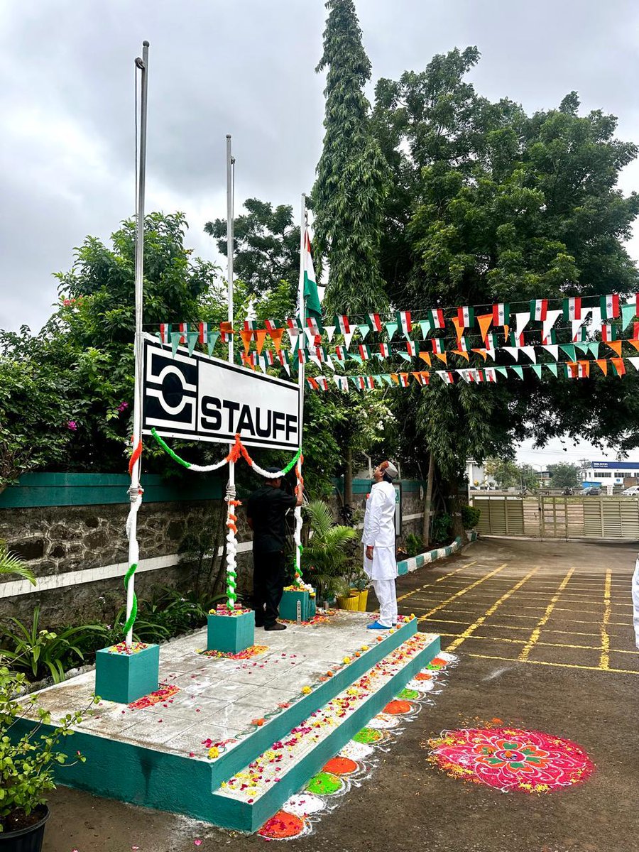 IndiaStauff's tweet photo. A late post, but a timeless pride! 🇮🇳
STAUFF India celebrated the 79th Independence Day with unity &amp; patriotism.
Together, let’s build a stronger tomorrow. ✨
#79YearsOfFreedom #IndependenceDay #STAUFFIndia https://t.co/tFtmjSwl78